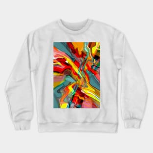 Digital abstract art 1.1 Crewneck Sweatshirt